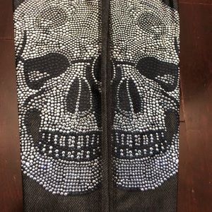 Zara Terez skull sequin leggings